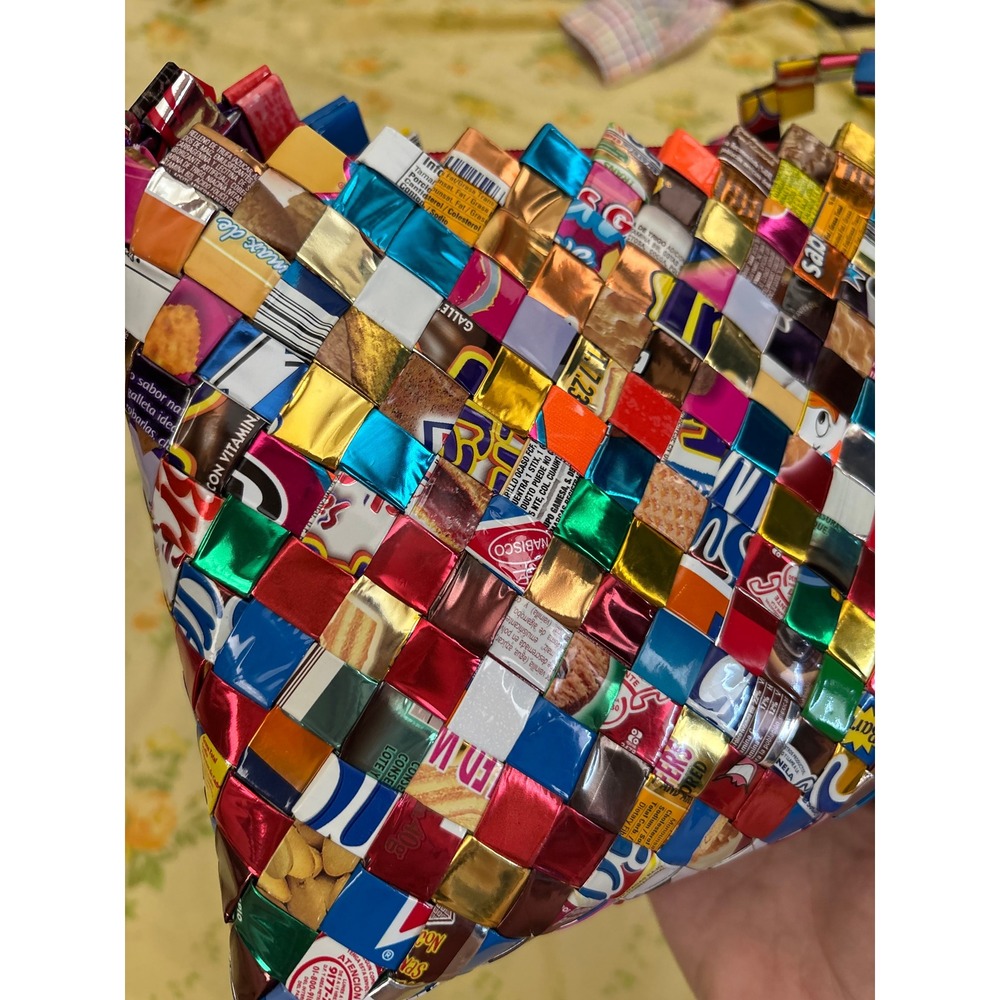 Fun Colorful Wrapper Shoulder Bag - Picture 4 of 5